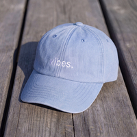 Gorras de Béisbol Personalizadas de 6 Paneles con Logotipo Bordado, Color Morado, Algodón Lavado, Estilo Desestructurado, Gorras de Papá