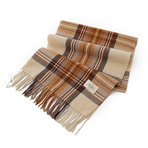 2026 New Style Long Plaid Wool <b>Scarf</b> Classic <b>Winter</b> Thermal Insulation Warm Checkered Pattern Adult <b>Scarf</b> - Product Image 1