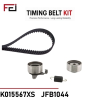 Kit de courroie de distribution de la marque FEI pour Kia Carens, Kia Rio I, Kia Shuma II 1.5/1.6, système moteur automatique K015567XS pour GA6D, garantie de 12 mois