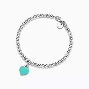 Bracelets à breloques en argent sterling 925 en forme de cœur avec perles de culture d'eau douce et zircon - Bijoux tendance pour femmes pour un anniversaire - Product Image 2