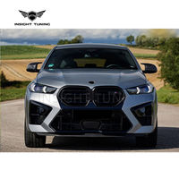 Kit de Carrocería Estilo X6M para BMW X6 G06 2020-2023, Actualización 2024 LCI F96, Parachoques, Faros Delanteros, Luces Traseras, Conversión de Plástico PP