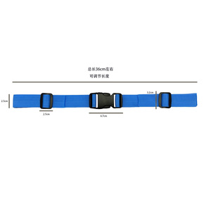 Buckle Adjustable Fabric <b>Straps</b> For Backpacks Outdoor <b>Bag</b> Accessories With Quick Release Clasp 10 Colors Available - Product Image 4
