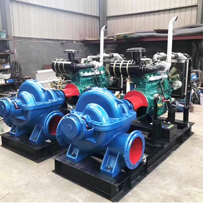 HRZL Industrial Transfer Large Capacity 3000L/S Double Suction Centrifugal <b>Water</b> <b>Pumps</b> HR-SH-50-8 <b>Pump</b> Do - Product Image 5