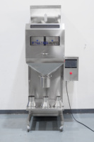 Machine de remplissage et d'emballage semi-automatique pour granulés, café, bonbons, graines, céréales