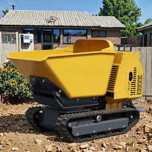 Hidráulico de carga giratoria de gasolina rueda de potencia carretilla camión sobre orugas mini volquete para la venta - Product Image 1