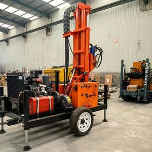 แท่นขุดเจาะบ่อน้ำเครื่องยนต์ล้อคู่ | พลังงานสำรองทำงานอย่างต่อเนื่อง - Product Image 1