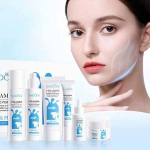 Set <span class=keywords><strong>de</strong></span> Cuidado <span class=keywords><strong>Facial</strong></span> Blanqueador con Ceramidas <span class=keywords><strong>de</strong></span> Marca Privada SADOER, Suero <span class=keywords><strong>Facial</strong></span> Orgánico Hidratante y Nutritivo, <span class=keywords><strong>Kit</strong></span> <span class=keywords><strong>de</strong></span> Cuidado <span class=keywords><strong>de</strong></span> la Piel - Product Image 2