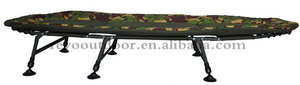 Cama de gamuza de camuflaje, cómoda, 6 patas ajustables, para <span class=keywords><strong>pesca</strong></span> de carpa - Product Image 2