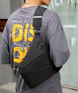 Bolso de pecho de moda Popular 2025, bolso deportivo de marca Tide para hombre, <span class=keywords><strong>bandolera</strong></span> portátil ligera para ocio - Product Image 4