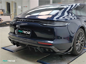 ชุดแต่งคาร์บอนไฟเบอร์สำหรับ Porsche Panamera 971 ชุดแต่งรอบคันใหม่  ลิ้นกันชนหน้า ดิฟฟิวเซอร์ สปอยเลอร์ สเกิร์ตข้าง ชุดแต่งคาร์บอนไฟเบอร์ ลิ้นกันชนหน้า - Product Image 4