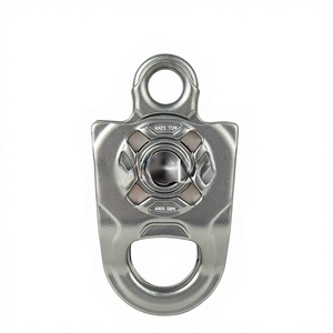 Elevador de Cable Deslizante de Doble Polea Ze'an para Escalada en Roca, Túnel, Equipo de Tracción Grande, Sin Hebilla, Sin Capacidad de Carga - Product Image 1