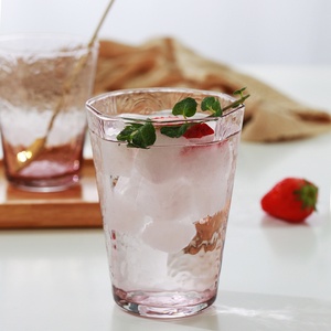 Verres en <span class=keywords><strong>verre</strong></span> à motif d'oeil de marteau créatif simple avec <span class=keywords><strong>anis</strong></span> étoilé pour jus et boissons - Product Image 4
