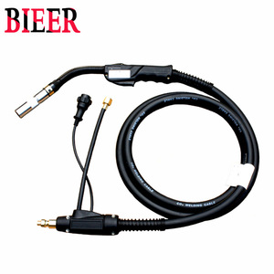 BIER 500A CO2 Welding Torch 5M Cable Air Cooled For Gas Shielded Welding Machine - Product Image 1