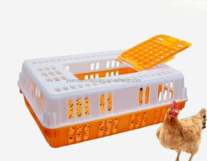 Plastic Kippenkooi Voor Pluimveehouderij Met Goed Ventilatieontwerp Herbruikbaar Transport Gevogelte En Plastic Duivenkooi - Product Image 1