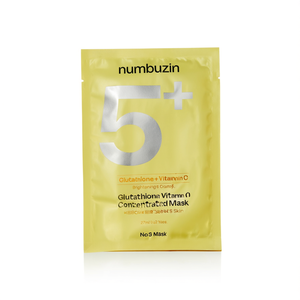 Masque concentré Numbuzin No.5+ Glutathione Vitamine C 27ml Éclaircissant pour tous types de peau - Product Image 2