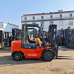 รถยกดีเซล HELI 3 ตัน มือสอง พร้อมอุปกรณ์เสริมไฮดรอลิกไซด์ชิฟเตอร์และเสากระโดงสองตอน สำหรับงานก่อสร้างและคลังสินค้า - Product Image 3