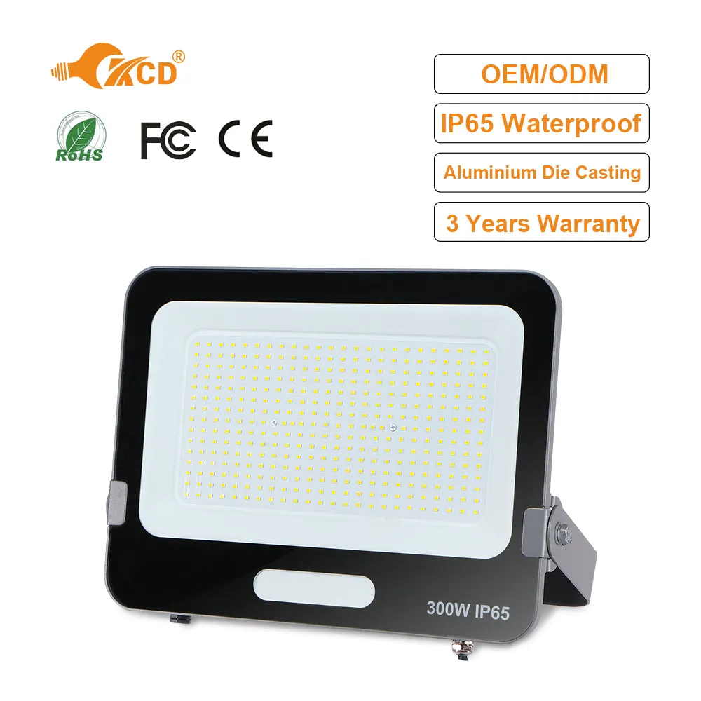 KCD SMD Slim IP65 Outdoor 50w 100w 200w 400w 500w 1000w Explosion Proof Motion Sensor Stadium Floodlight LED Flood Lights