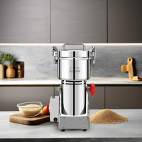 MJ 1500G Mini Machine à Moudre la Farine Petit Riz Maïs Épices Cacao Arachide Soja Herbe Grain Maison Poudre Sèche Broyeur