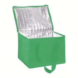 Wholesale Custom Multi-Color Food Delivery Large Capacity Aluminium Foil Non-Woven Fabric Cooler Bags - Product Image 4