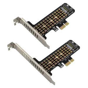 SSD M.2 NVME PCI-ई X1 एडाप्टर बोर्ड समर्थन करने के लिए PCI-E4.0/3.0 भरनेवाला कार्ड के लिए 2230/2242/2260/2280 डेस्कटॉप कंप्यूटर कनवर्टर