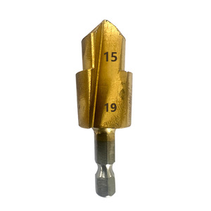 Juego de brocas escalonadas de acero de alta velocidad con vástago hexagonal de 20/25/32 mm para plástico y materiales de diferentes calibres - Product Image 3