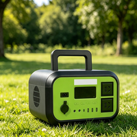Stasiun Tenaga Surya Gelombang Sinus Murni 600W 576Wh LiFePO4 Unit Portabel dengan MPPT & Pengisian Daya Nirkabel untuk Senter Camping