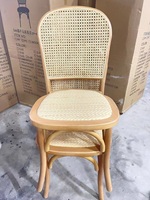 Chaise en rotin massif durable pour mariage et fête, vente chaude