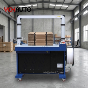 Système de machines d'emballage industrielles portables de table pour la <span class=keywords><strong>cerclage</strong></span> automatique de <span class=keywords><strong>colis</strong></span> et cartons avec bande PP - Product Image 5