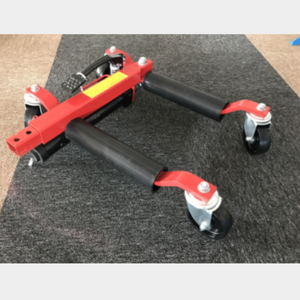 Wiel Dolly Auto Skates Voertuig Positionering Hydraulische Band Jack Ratelende Voetpedaal <span class=keywords><strong>Lift</strong></span> Hydraulische Auto Wiel Dolly 1500Lbs - Product Image 3