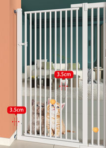 Valla Metálica para Mascotas de Interior, Jaula Anti-Salto con Diseño Sólido, Plegable y Seguro, sin Perforaciones, para Aislamiento de Perros y Gatos - Product Image 5