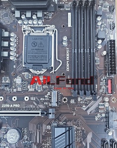 Carte mère de jeu Z370-A PRO, 64 Go DDR4, LGA1151, Micro-ATX, carte mère d'ordinateur de bureau d'occasion, Z370 - Product Image 6