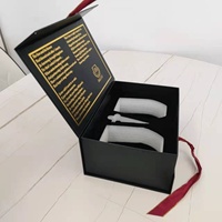 Boîtes-cadeaux personnalisées en verre à vin, 20 pièces, boîte magnétique avec ruban, boîte à vin, emballage en mousse EVA