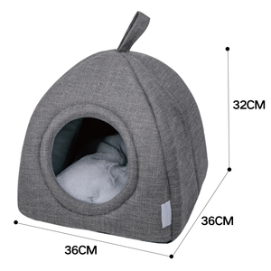 Hersteller Großhandel Custom Logo Warmes Haustier Produkt Kleiner Hund Katzen haus Indoor - Product Image 2