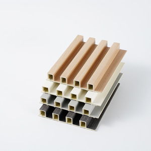 Panneau mural WPC, <span class=keywords><strong>fibre</strong></span> de charbon de bambou, style industriel, fonction acoustique pour revêtement intérieur de hall, résistant à l'usure - Product Image 6