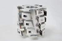 Rabot à tête de coupe hélicoïdale en spirale robuste avec inserts remplaçables pour le travail du bois de précision