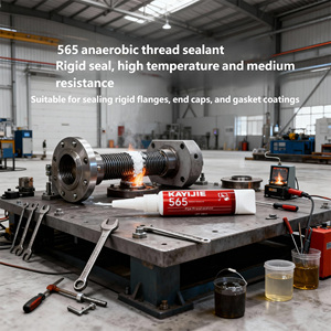 KAYIJIE 565 Sellador de Roscas Anaeróbico Antirrobo y Antidesprendimiento, Adhesivo para Tuberías y Roscas Metálicas - Product Image 3