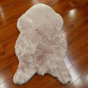 Factory Directly Wholesale Faux Rabbit Fur <strong>Rug</strong> <strong>Cheap</strong> Rabbit Plush Area <strong>Rugs</strong> - Product Image 5