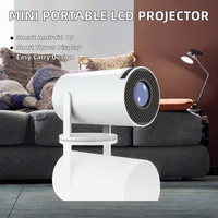 Dernier projecteur LCD portable de poche Hy300pro Smart Android 720P 1 Go de RAM 120 Lumens Courte portée WiFi Home Cinéma 8 Go de ROM