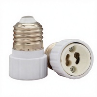 Douille de lampe Huayi en céramique E27 GU10, adaptateur de douille à vis, en plastique ignifuge avec raccords en cuivre, AC 220V