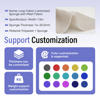 Tissu en mousse laminée de velours simple face de haute qualité, applicable aux orthèses sportives et à la rééducation médicale – PERSONNALISATION DISPONIBLE