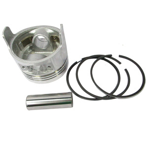 <b>Single</b>-Cylinder Air-Cooled Diesel Engine Parts Complete List for Tiller Generators 186FA Piston Assembly with Ring Springs - Product Image 4
