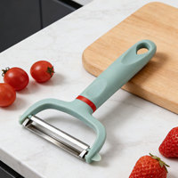 Multifunctioneel roestvrijstalen groot schilmesje, koolsnijder, fruit- en groentegereedschap, handmatige aardappelschiller