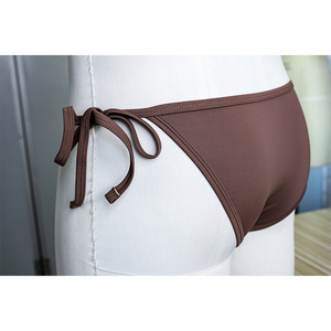 Slip <span class=keywords><strong>de</strong></span> <span class=keywords><strong>bain</strong></span> sexy pour <span class=keywords><strong>homme</strong></span>, taille basse, avec cordon <span class=keywords><strong>de</strong></span> serrage sur les côtés, peut être adapté - Product Image 2