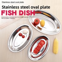 Assiette ovale peu profonde non magnétique pour nouilles de riz, couleur unie, design moderne et minimaliste, modèle LH-YP, vaisselle pour hôtel