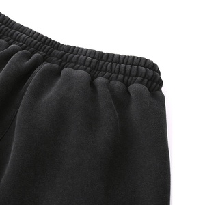 Custom Joggers Men Cotton Fleece Gym Sportswear Casual Pants Loose Joggers Side Pockets - Product Image 3