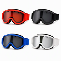Masque de ski haut de gamme anti-buée avec protection UV, lunettes de snowboard, moto et tout-terrain pour adultes, équipement de sport d'hiver