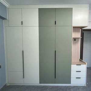 Derniers modèles de placards sur mesure pour chambres à coucher en bois - Product Image 2