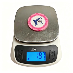 Estuche para Fichas de Póker de Cerámica Personalizado de 55 mm x 3,3 mm, Impresión UV de 50/43/39 mm con Cualquier Diseño, Arcilla ABS Acrílica para <span class=keywords><strong>Casino</strong></span>, Club, Familia y Juegos de Azar - Product Image 4