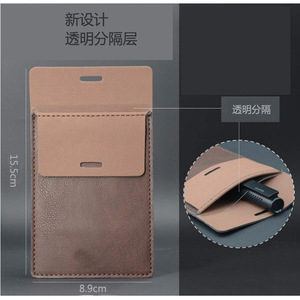 Étui à stylos pour médecin et infirmière, porte-stylos en cuir PU, sac à stylos grande capacité - Product Image 3