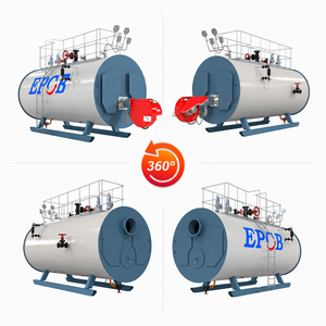 <span class=keywords><strong>Chaudière</strong></span> à vapeur industrielle horizontale au fioul et au <span class=keywords><strong>gaz</strong></span>, brûleur automatique, faibles émissions, haute efficacité - Product Image 1